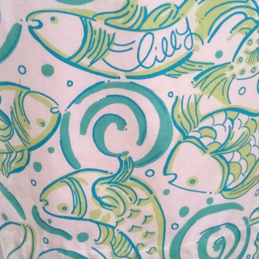 🆕 🐟VTG Lilly Pulitzer🐟 - "School's Out" Strapless Dress - Picture 4 of 16